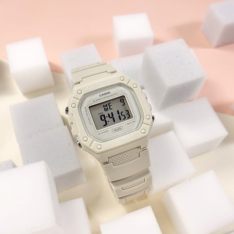 Đồng hồ unisex Casio Timeless W-218HC-8AVDF