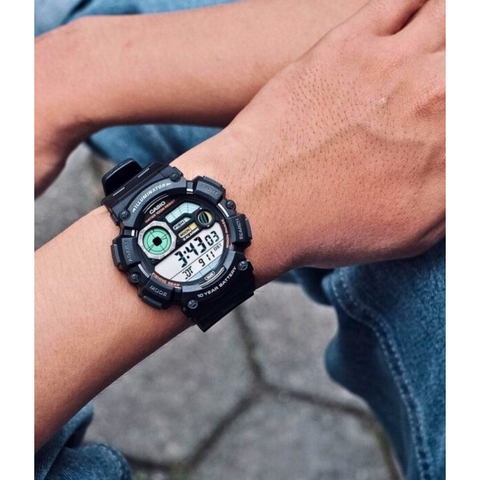 Đồng hồ nam Casio Timeless Mens WS-1500H-1AVDF