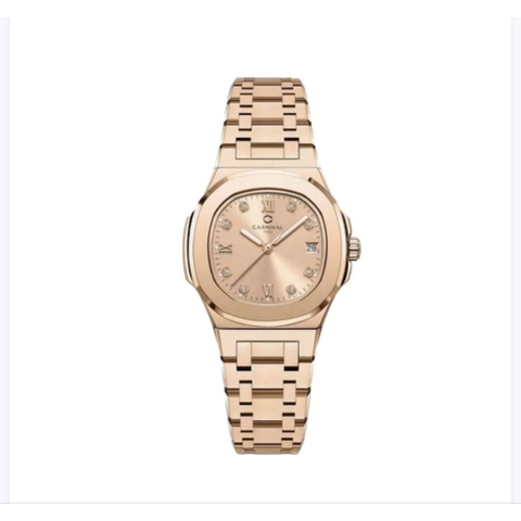 Đồng hồ nữ dây thép Carnival 8250L-VH-HK Quartz - Size 30mm - Kính Sapphire - Chống nước 30m