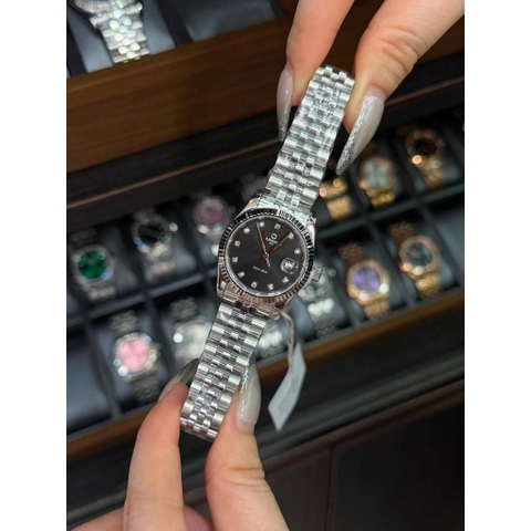 Đồng hồ nữ dây thép Carnival 8250L-VT-D size 30mm - Kính Sapphire - Chống nước 30m