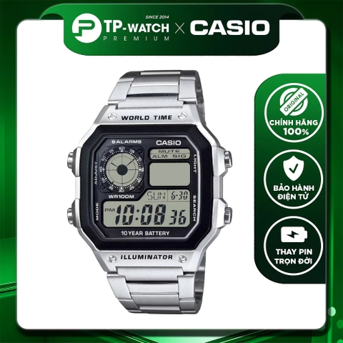 Đồng hồ nam Casio Timeless Mens AE-1200WHD-1AVDF
