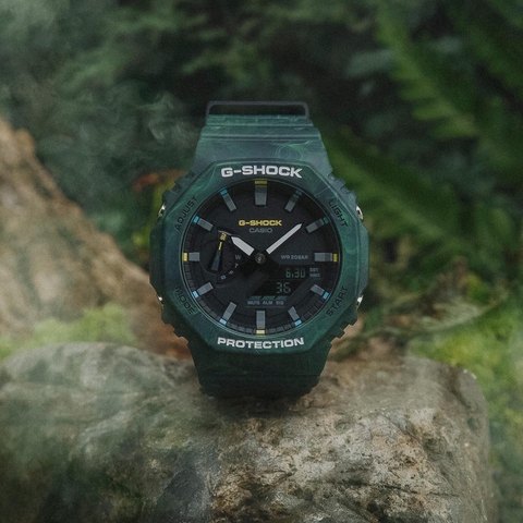 G-SHOCK GA-2100FR-3ADR CARBON CORE | GA-2100FR-3A