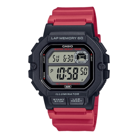 CASIO NAM WS-1400H-4A PIN 10 NĂM | WS-1400H-4AVDF