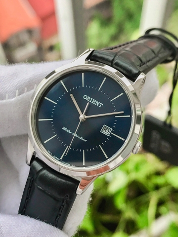 Đồng Hồ Nam Dây Da Orient Quartz RF-QD0005L