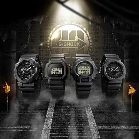 G-Shock DWE-5657RE-1DR Remaster Black - Tặng Kèm Mặt Bezel Thay Thế | DWE-5657RE-1 Phiên Bản Giới Hạn 40th Anniversary