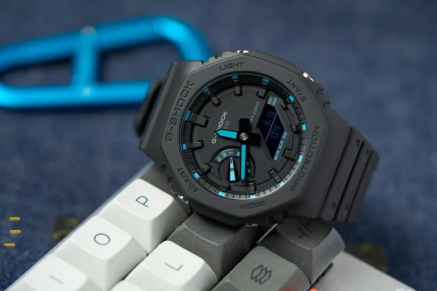 G-SHOCK GA-2100-1A2DR CARBON CORE | GA-2100-1A2