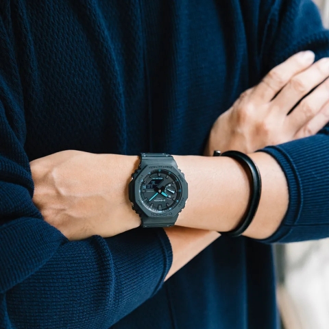 G-SHOCK GA-2100-1A2DR CARBON CORE | GA-2100-1A2