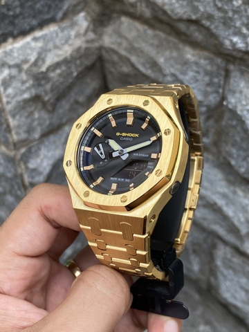 G-SHOCK GA-2110SU-9A AP CUSTOM GOLDEN STEEL ROYAL OAK (SPECIAL)