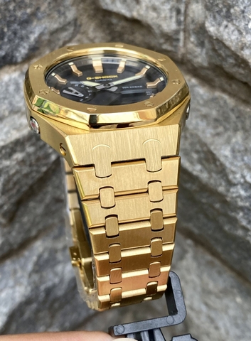 G-SHOCK GA-2110SU-9A AP CUSTOM GOLDEN STEEL ROYAL OAK (SPECIAL)