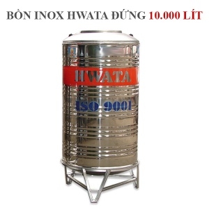 Bồn chứa nước Inox Hwata 10.000 lít đứng