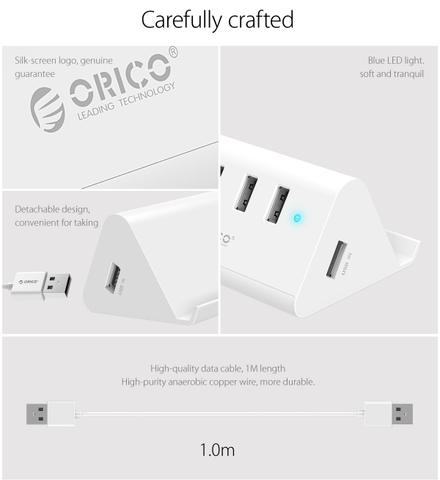 Hub USB 2.0 Orico SHC-U2 4 cổng