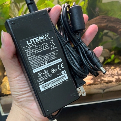🔌 ADAPTER NGUỒN 12V 5A Model: PA-1600-01C (Liteon) – GIẮC 5.5MM x 2.1MM – LOẠI TỐT, BỀN, ỔN ĐỊNH