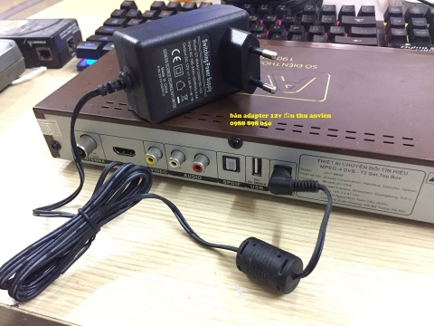 adapter-nguồn 12v đầu thu truyền hình an viên (adapter 12v mobitv)