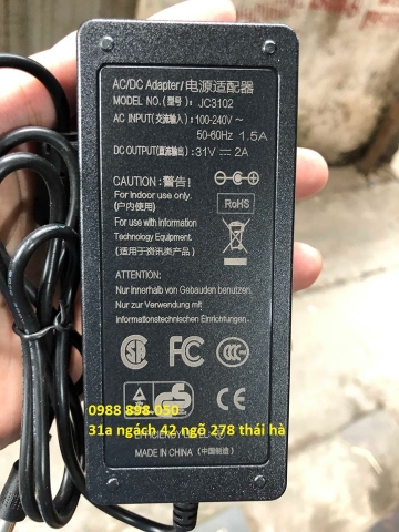 Bộ nguồn DC 31v 2a