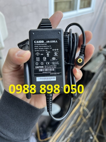 adapter (nguồn) 12v cho Đàn Organ Casio CTK-7200