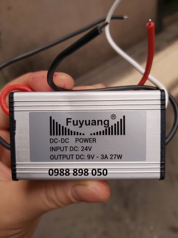 bộ hạ điện DC 24v xuống DC 9v 3a loại tốt