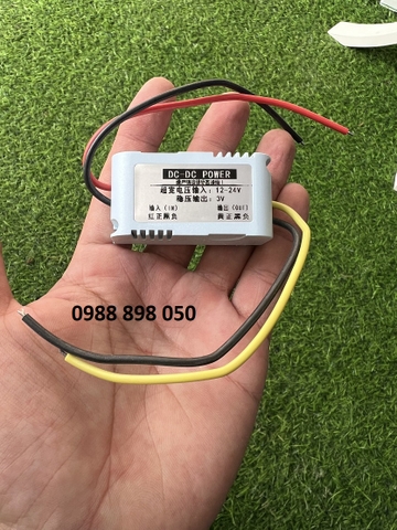 Bộ hạ áp nguồn điện DC từ 12V sang 3V