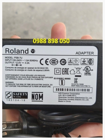 Adapter Roland 12v 4a PSB-7U