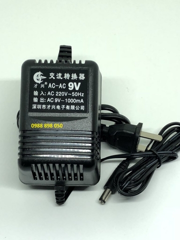 adapter ac 9v 1000ma xoay chiều