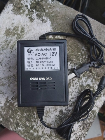 adapter nguồn xoay chiều 12vac 3000ma loại tốt