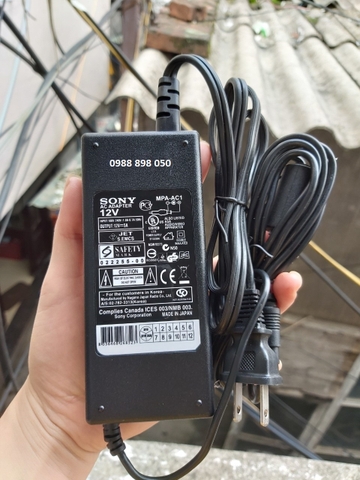 Adaptor nguồn sony MPA-AC1 12V 5A max 60w hàng nhật xịn