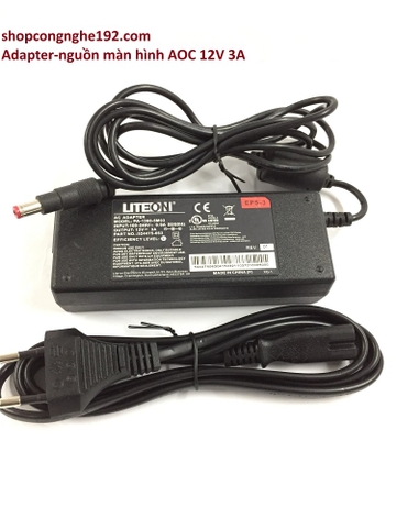 adapter nguồn 12v 3a liteon