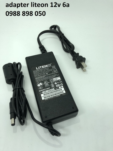 ADAPTER 12V 6A HÀNG CHÍNH HÃNG LITEON