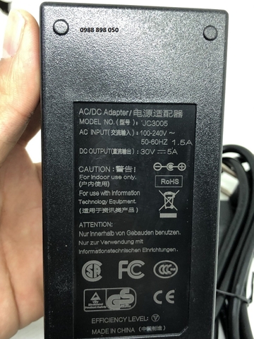 adapter nguồn 30v 5a loại tốt