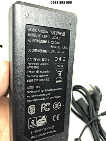 cục nguồn 28v 3a