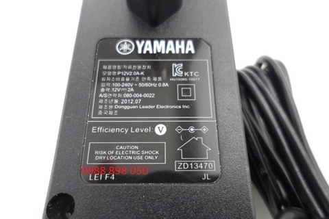 nguồn 12V cho đàn Organ Yamaha