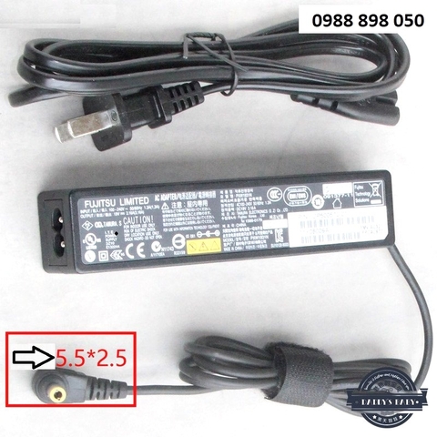 sạc máy tính laptop 19v 3.16a dùng cho Fujitsu FMV-AC334 PXW1934N FPCAC004 chính hãng