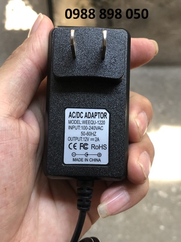 Adapter (nguồn) 12v2a cho máy tính laptop haier