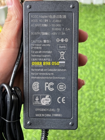 Adapter nguồn 48V 3A