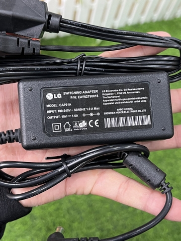 dây nguồn màn hình máy tính LG 19v 1.6a chính hãng