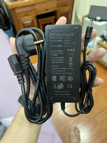 adaptor dc 15v 5a