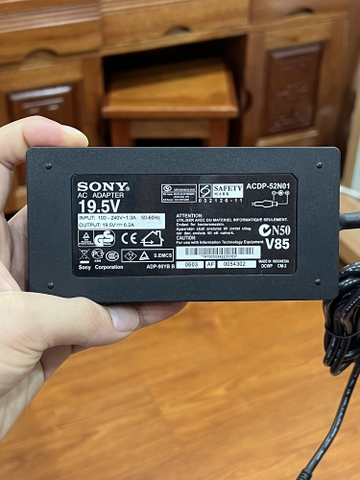 Adapter tivi sony 19.5v 6.2a chính hãng tại hà nội