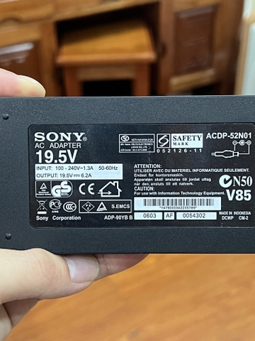 Adaptor-nguồn tivi sony 19,5v – 6,2A