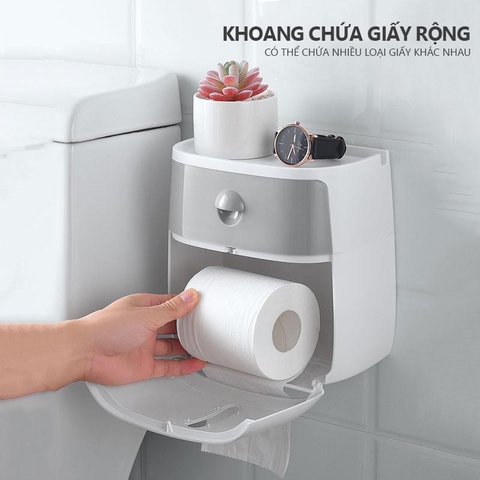 Hộp đựng giấy vệ sinh Ecoco | Hàng chính hãng - SGTShop