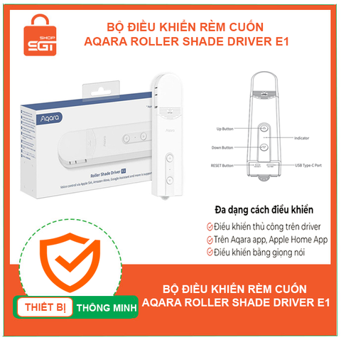 Bộ điều khiển rèm cuốn Aqara Roller Shade Driver E1