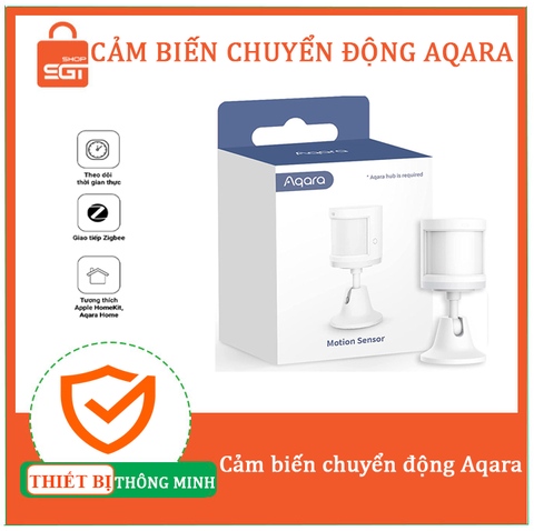 Cảm biến chuyển động Aqara tích hợp đo sáng + kèm chân đế