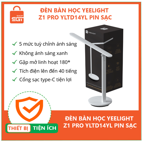 Đèn bàn học Yeelight Z1 Pro YLTD14YL Pin Sạc