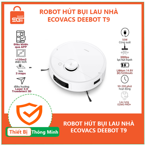 Robot hút bụi Ecovacs Deebot T9