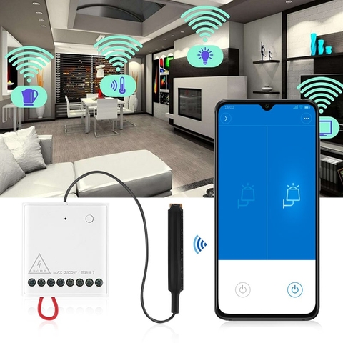 Module thông minh Aqara Wireless Relay Controller 2 Channels