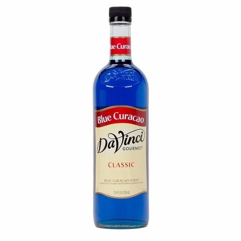 Siro Davinci Blue Curacao (Blue Curacao Syrup) 750ml