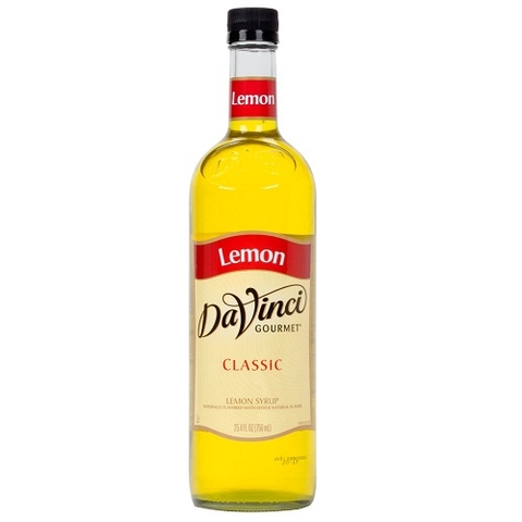 Siro Davinci chanh (Lemon Syrup) 750ml