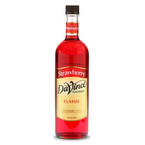 Siro Davinci Dâu tây (Strawberry Syrup) 750ml