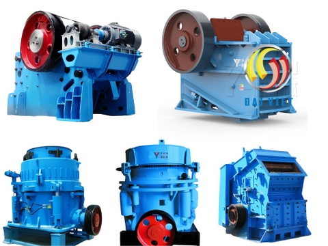 5 loại máy nghiền đá xây dựng phổ biến nhất