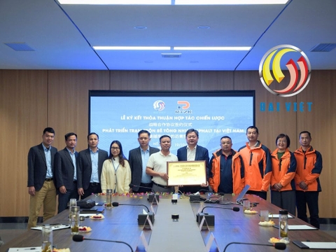 Đại Việt và Nhuận Thiên ký hợp tác trạm trộn bê tông nhựa nóng