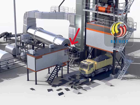 Cách tối ưu và hiệu suất đầu đốt trạm trộn bê tông nhựa nóng