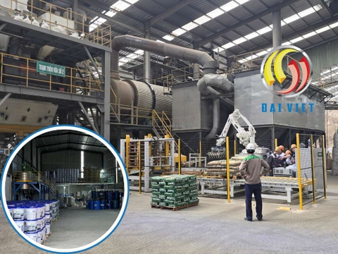 Nhà máy sơn sản xuất vữa khô được không?